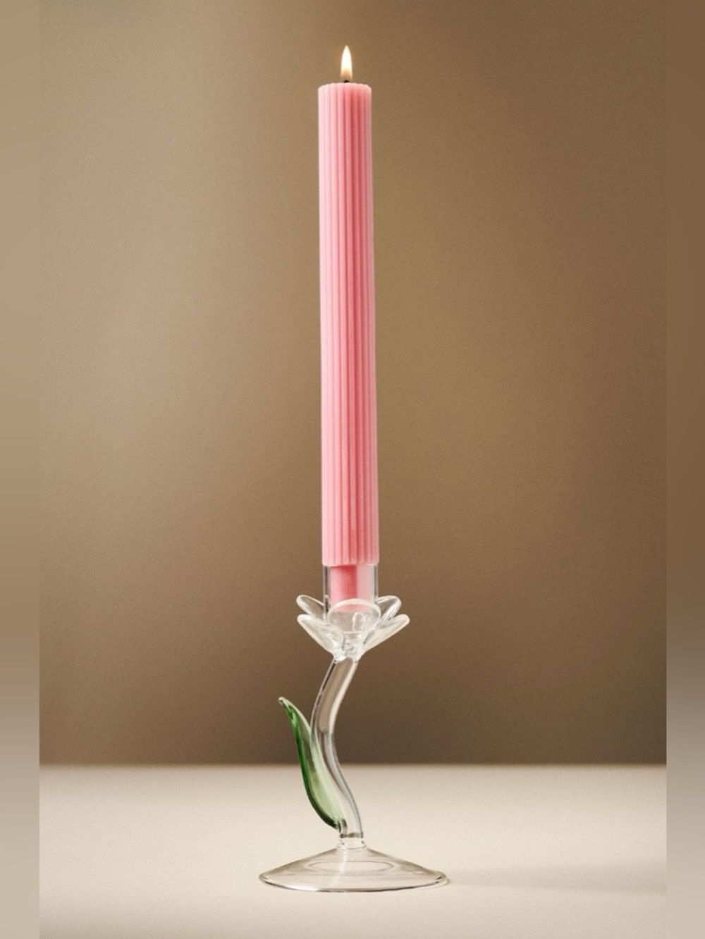 !!! TWO !!!  Anthropologie Ivie Tapered Candle Holder